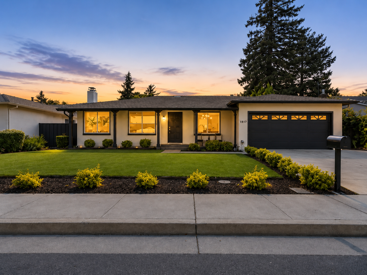 Front exterior of 10198 Cass Pl, Cupertino, CA